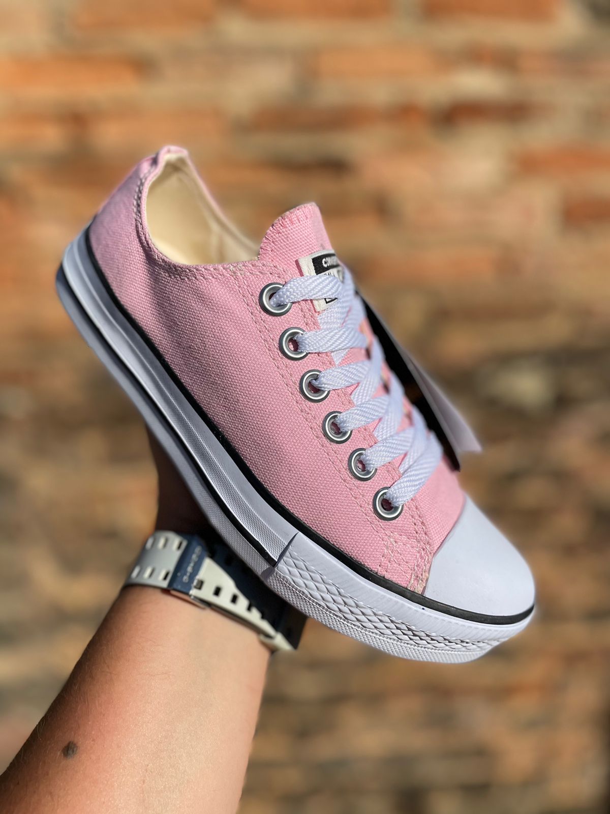 All star feminino preto e rosa hotsell